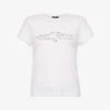 ME AND EM Flagship Graphic-print Cotton-jersey T-shirt -Ted Baker Store R04181871 BRIGHTWHITE M