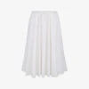 Cora Self-tie Stretch-woven Midi Skirt -Ted Baker Store R04181984 WHITE M