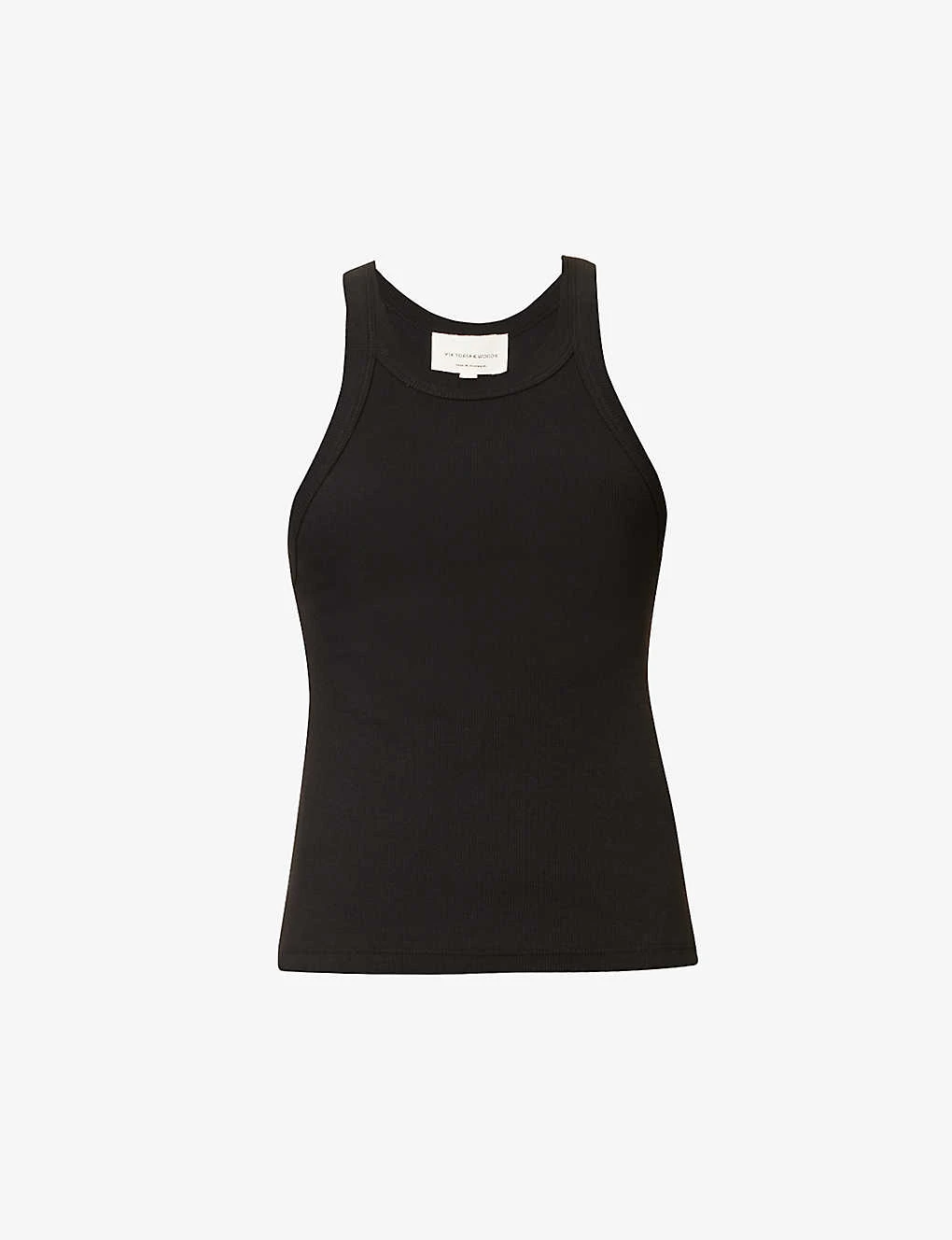 Lorne Ribbed Stretch-organic-cotton Top 3 Lorne Ribbed Stretch-organic-cotton Top