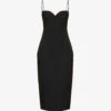 Bodie Sweetheart-neckline Stretch-woven Midi Dress 1 Bodie Sweetheart-neckline Stretch-woven Midi Dress -Ted Baker Store R04185299 BLACK M