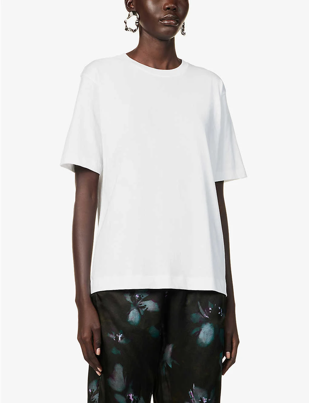 Dries Van Noten Round-neck Relaxed-fit Cotton-jersey T-shirt 5 Dries Van Noten Round-neck Relaxed-fit Cotton-jersey T-shirt - Image 3