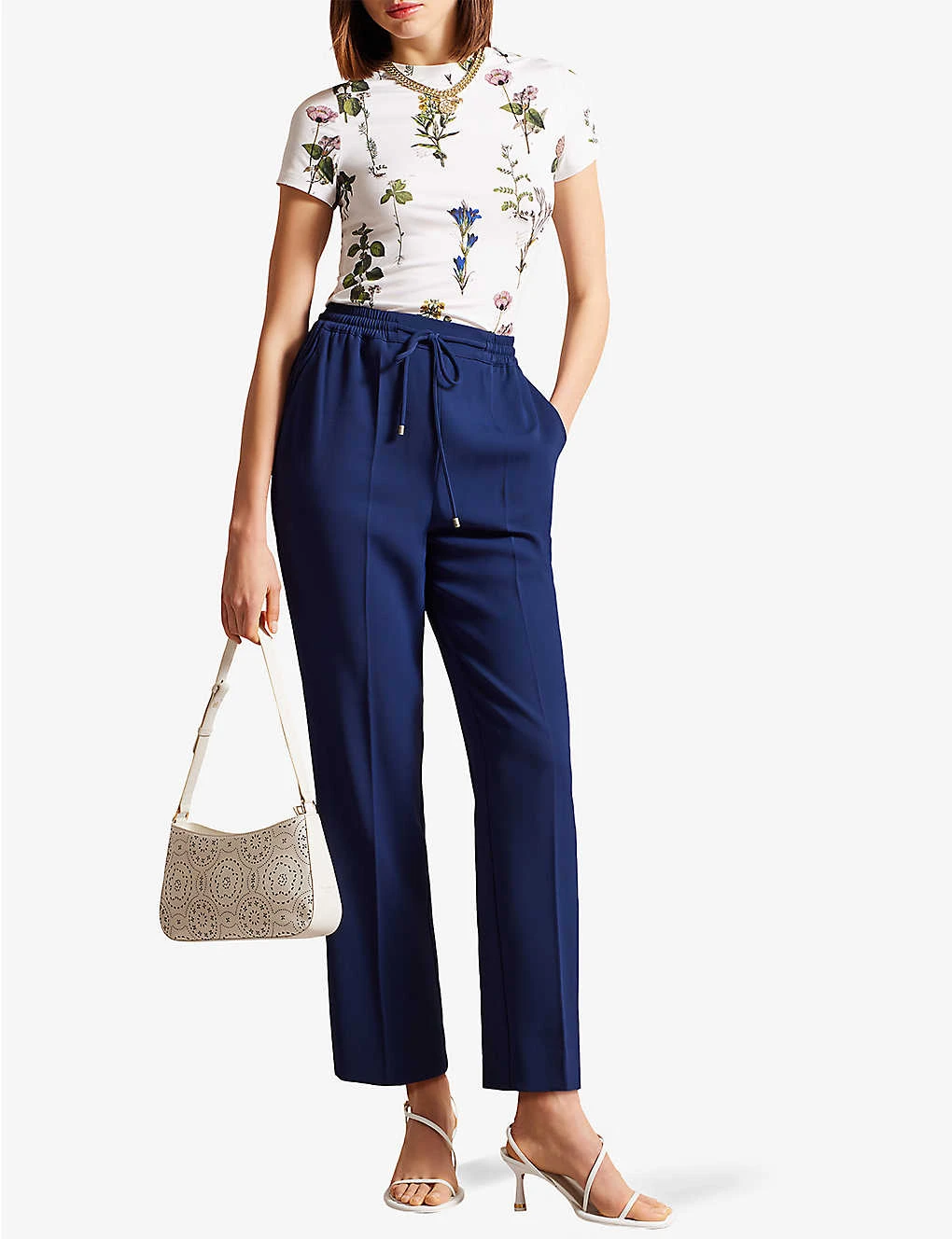 Ted Baker Rasmean Floral-print Stretch-woven T-shirt 4 Ted Baker Rasmean Floral-print Stretch-woven T-shirt - Image 2