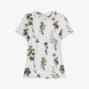 Ted Baker Rasmean Floral-print Stretch-woven T-shirt
