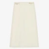CLAUDIE PIERLOT Saule Chain-embellished Flared-cut Stretch-woven Midi Skirt -Ted Baker Store R04189939 NATURELS M