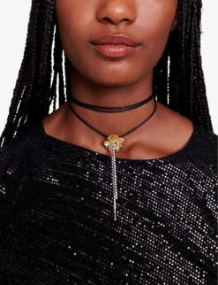 Maje Rilexisa Sequin-embellished Stretch-woven Maxi Dress -Ted Baker Store R04190249 NOIRGRIS ALT04