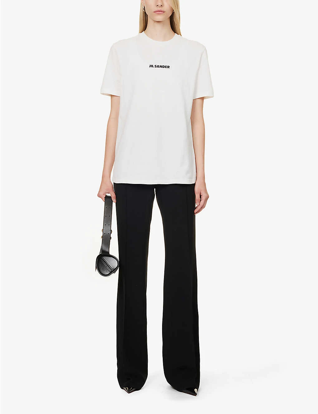 Jil Sander Graphic-print Round-neck Cotton-jersey T-shirt 4 Jil Sander Graphic-print Round-neck Cotton-jersey T-shirt - Image 2