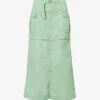 Levis Convertible Zipped Cotton-poplin Cargo Skirt -Ted Baker Store R04191374 GRANITEGREEN M