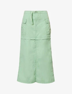 Levis Convertible Zipped Cotton-poplin Cargo Skirt