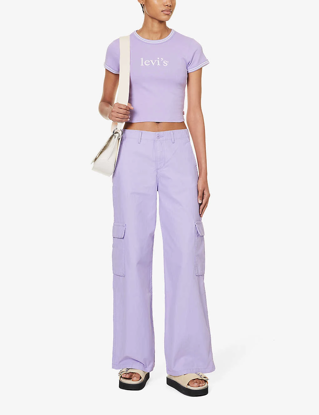 Levis Ringer Logo-print Cotton-jersey T-shirt 4 Levis Ringer Logo-print Cotton-jersey T-shirt - Image 2