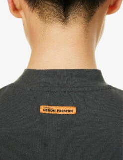 Baby Graphic-print Stretch-cotton T-shirt -Ted Baker Store R04192040 BLACKWHITE ALT04