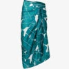 ERES Alligator Graphic-print Ramie Midi Skirt -Ted Baker Store R04198473 IMPRIMEBANANIERSJUNGLE M