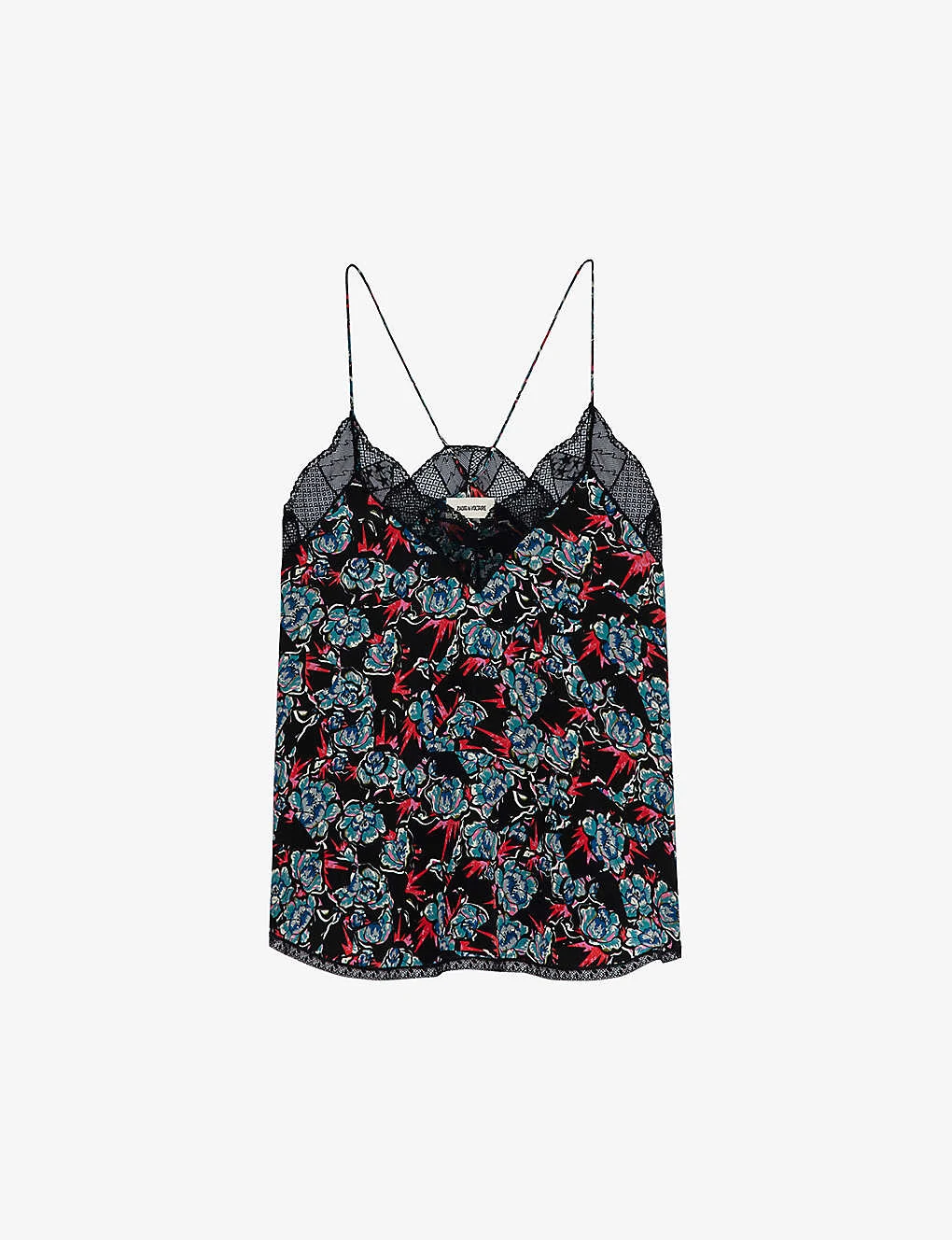 Zadig & Voltaire Christy Floral-print Silk Camisole Top 3 Zadig & Voltaire Christy Floral-print Silk Camisole Top