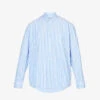 SR Sport Striped Cotton-poplin Shirt 1 SR Sport Striped Cotton-poplin Shirt -Ted Baker Store R04204999 ATLANTIC M