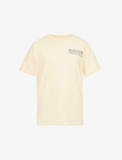 New York Raquet Club Graphic-print Cotton-jersey T-shirt