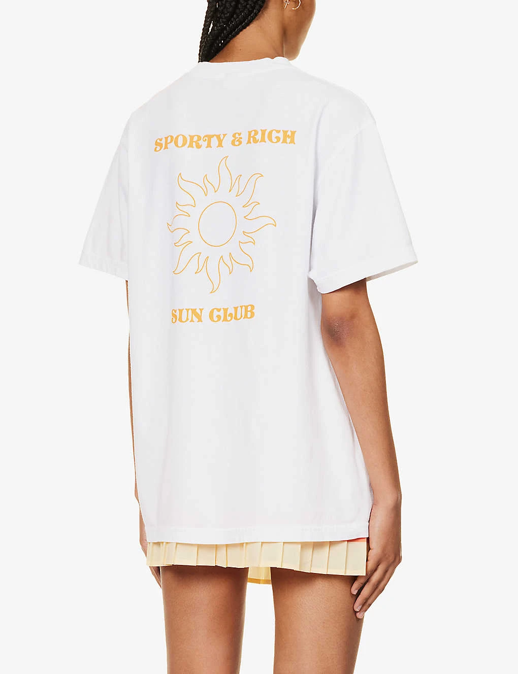 Sun Club Logo-print Regular-fit Cotton-jersey T-shirt 6 Sun Club Logo-print Regular-fit Cotton-jersey T-shirt - Image 4