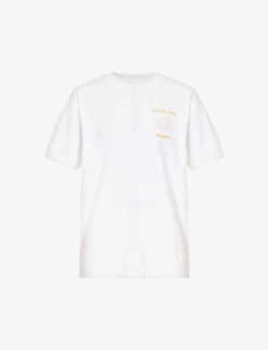 Sun Club Logo-print Regular-fit Cotton-jersey T-shirt