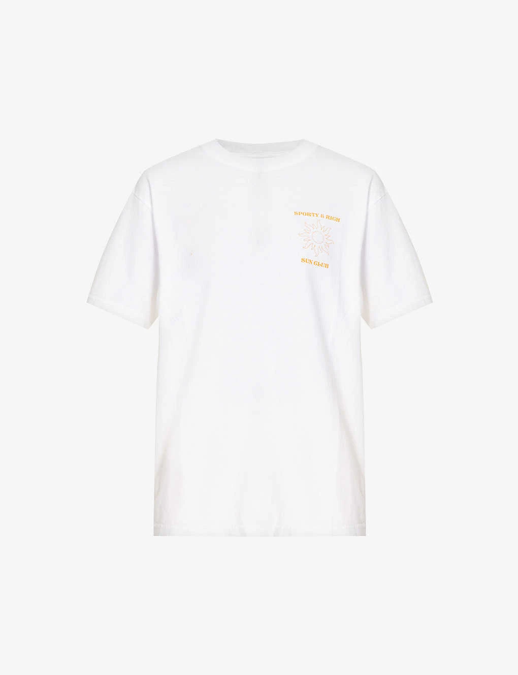 Sun Club Logo-print Regular-fit Cotton-jersey T-shirt 3 Sun Club Logo-print Regular-fit Cotton-jersey T-shirt