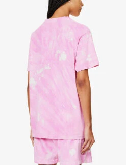 Wellness Studio Tie-dye Cotton-jersey T-shirt -Ted Baker Store R04205047 TAFFY ALT03