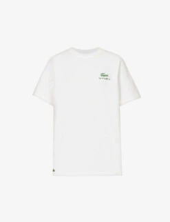 Lacoste X Sporty & Rich Tennis Cotton-jersey T-shirt