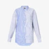 Rag & Bone Maxine Patch-pocket Regular-fit Cotton Shirt -Ted Baker Store R04205748 BLUMULTI M