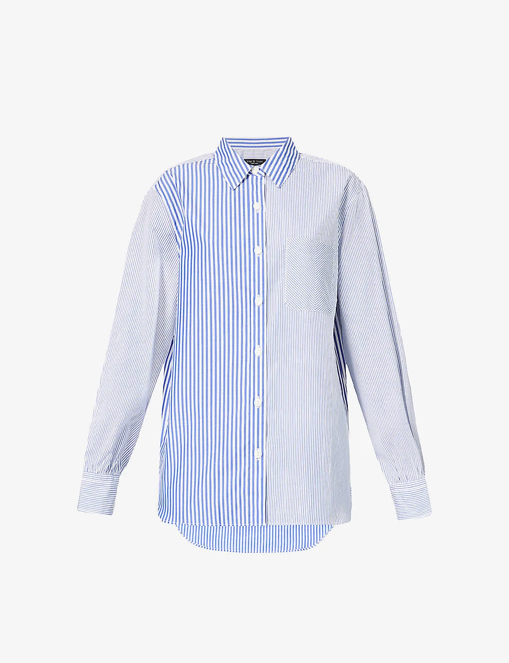 Rag & Bone Maxine Patch-pocket Regular-fit Cotton Shirt 3 Rag & Bone Maxine Patch-pocket Regular-fit Cotton Shirt