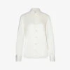 Rag & Bone Antonia Satin-texture Woven Shirt -Ted Baker Store R04205750 WHITE M