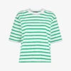 Whistles Stripe-pattern Short-sleeve Cotton T-shirt 1 Whistles Stripe-pattern Short-sleeve Cotton T-shirt -Ted Baker Store R04208553 MULTICOLOURED M