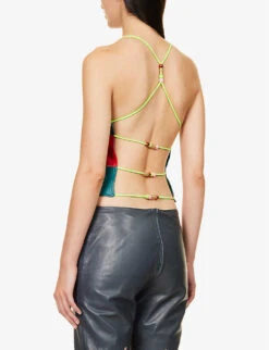 Lulu Check-pattern Upcycled Top 10 Lulu Check-pattern Upcycled Top -Ted Baker Store R04212516 TARTAN ALT03