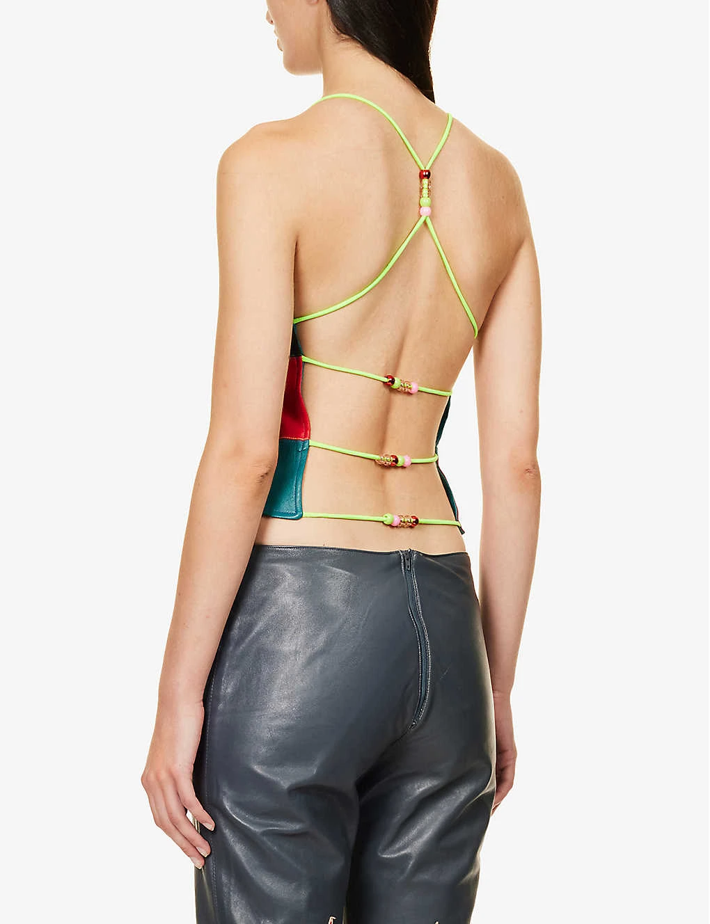 Lulu Check-pattern Upcycled Top 6 Lulu Check-pattern Upcycled Top - Image 4